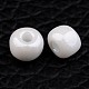 Perles rocailles rondes lustrées en verre de 6/0 couleurs opaques X-SEED-A012-4mm-121-2