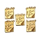 Ideas for Valentines Day Gifts for Him Zinc Alloy Love Note Pendants PALLOY-A15463-AG-FF-6
