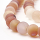 Teints naturels perles de cornaline brins G-T106-047-2