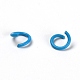 Baking Painted Metal Open Jump Rings FIND-TAC0001-24E-1
