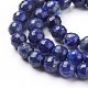 Chapelets de perles en lapis-lazuli naturel G-P430-13-C-3