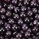 120 Stück natürliche runde Amethystperlen&nbsp;G-PA0001-16B-1