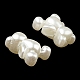 Perles en ABS imitation nacre OACR-K001-31-4