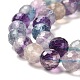 Natural Fluorite Beads Strands G-K345-A02-02-4