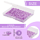 SUNNYCLUE 2 Strands 700Pcs+ Purple Clay Bead Clay Heishi Beads 6mm Heishi Bead Bulk Flat Beads Flat Disc Beads Heishi Vinyl Beads Spacer Loose Beads for Jewellery Making DIY Bracelets Necklace Gifts CLAY-SC0001-54C-2
