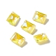 Cabujones de rhinestone de vidrio de estilo moca fluorescente RGLA-J026-A-MI-2