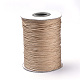 Cordes en polyester ciré coréen tressé YC-T002-1.0mm-141-1