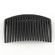 Hair Accessories Plastic Hair Comb Findings OHAR-S185-02-1