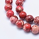 Natural Imperial Jasper Beads Strands G-A175B-10mm-04-3