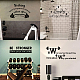 PVC Quotes Wall Sticker DIY-WH0200-052-6