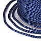 Poliéster cordón de milán para hacer artesanías de joyería diy OCOR-F011-D06-3