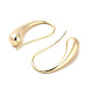 Латунные серьги-капли для женщин KK-C054-27G-2