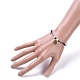 Unisex verstellbare Armband-Sets aus Rindsleder BJEW-JB04972-01-4