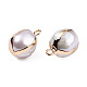 Ciondoli di perle keshi con perla barocca naturale placcata PEAR-N021-12-3