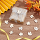 OLYCRAFT 99pcs Wooden Maple Leaf Cutouts Unfinished Blank Wooden Slices Maple Leaves Wood Pieces Wooden Cutout Ornaments for DIY Crafting Gift Tags Autumn Party Decorations DIY-WH0034-99-6