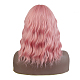 Perruques de cheveux synthétiques ondulés bouclés longueur d'épaule OHAR-G009-01-5