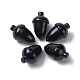 Natürliche schwarze Obsidian Perlen G-F711-31-1