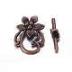 Tibetan Style Alloy Toggle Clasps X-RLF0677Y-1