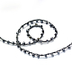 Plated Seed Beads Cords OCOR-R039-K03-2