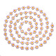 Латунные цепочки с цветочными звеньями CHC-N018-098F-2