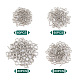 DICOSMETIC 240Pcs 4 Style 304 Stainless Steel Screw Eye Pin Peg Bails STAS-DC0005-01-4