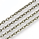 Brass Cable Chains Necklaces MAK-R019-AB-2