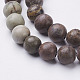 Brins de perles de pierres précieuses naturelles de 16 pouce GSR8mmC143-2