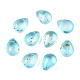 Transparent Spray Painted Glass Beads GLAA-T017-01-A06-4