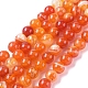 Chapelets de perles en agate à rayures naturelles/agates à bandes X-G-G582-6mm-62-1