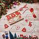 Decorazioni natalizie con ciondoli in legno a tema natalizio DIY-TA0001-38-7