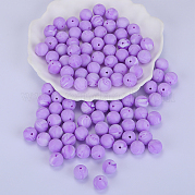 Круглые силиконовые фокусные бусины SI-JX0046A-68