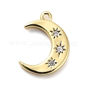 Латунные микро проложить кубического циркония подвески KK-L229-028G