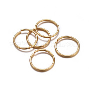Открытые соединительные кольца из нержавеющей стали 304 STAS-L187-12x1mm-G