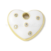 Латунные микро проложить кубического циркония подвески KK-P290-05G-01