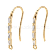 Латунные крючки для серьги из чистого циркония KK-G516-04G
