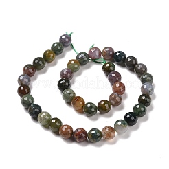 Cuentas de ágata natural india hebras&nbsp;G-E571-24C