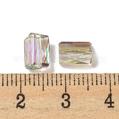 Perles en verre electroplate&nbsp;EGLA-Z004-05D