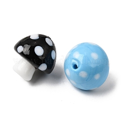 Perles vernissées manuelles&nbsp;LA-CBAC6A6-05