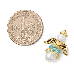 Pendentifs en perles de verre nacrées et en verre&nbsp;PALLOY-MZ00978-05