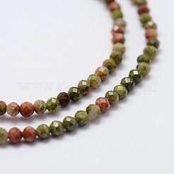 Chapelets de perles en unakite naturelle&nbsp;LS-G-K185-05