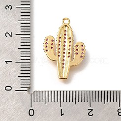 Ottone micro spianare pendenti zirconi&nbsp;KK-M295-18G-02