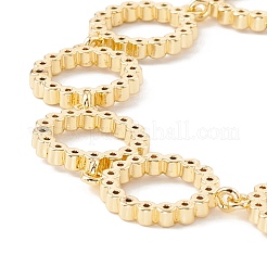 Armband mit offenen Ringgliederketten aus klarem Zirkonia&nbsp;BJEW-I301-08G