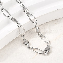 Gliederarmbänder aus 304 Edelstahl&nbsp;BJEW-A044-03C-P