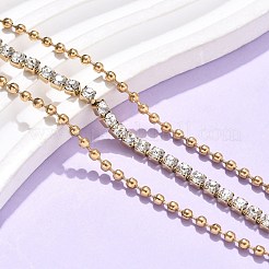 Mehrreihige Armbänder aus 304 Edelstahl&nbsp;BJEW-C103-06G