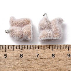 Anhänger aus Tierbeflockungsharz&nbsp;RESI-A049-03E