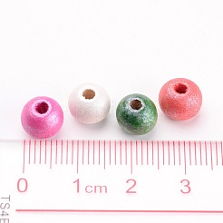 Runde Naturholzperlen&nbsp;X-WOOD-Q017-8mm-M-WH