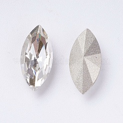 Stass en verre d'imitation cristal autrichien&nbsp;RGLA-K007-3X6-001SS