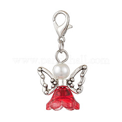 Decorazione pendente in vetro con angelo&nbsp;HJEW-JM02291