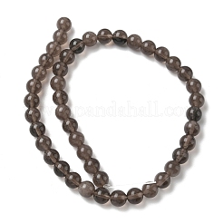 Natürliche Eis Obsidian Perlen Stränge&nbsp;G-P590-A03-8mm-01