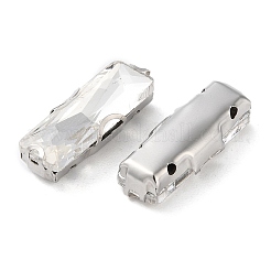 Rechteckiger Strass zum Aufnähen&nbsp;RGLA-L028-01C-01
